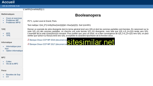 booleanopera.fr alternative sites