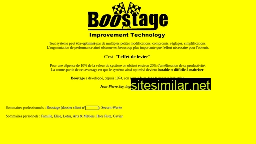 boostage.fr alternative sites