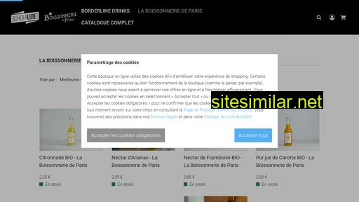 borderline-shop.fr alternative sites