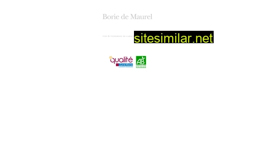 boriedemaurel.fr alternative sites