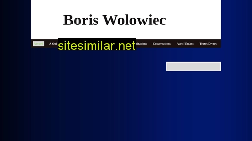 boriswolowiec.fr alternative sites