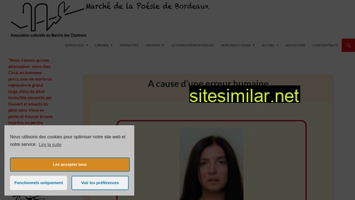 bordeaux-marche-de-la-poesie.fr alternative sites