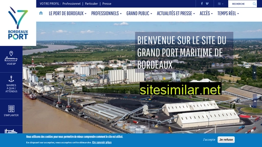 bordeaux-port.fr alternative sites