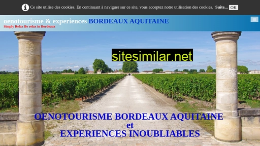 bordeauxoenotourisme.fr alternative sites