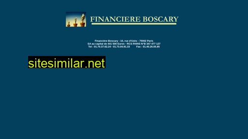 boscary.fr alternative sites