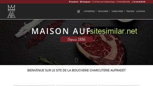 boucheriecharcuterie-aufradet.fr alternative sites