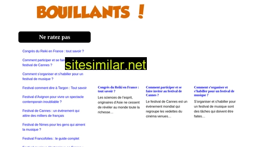 bouillants.fr alternative sites