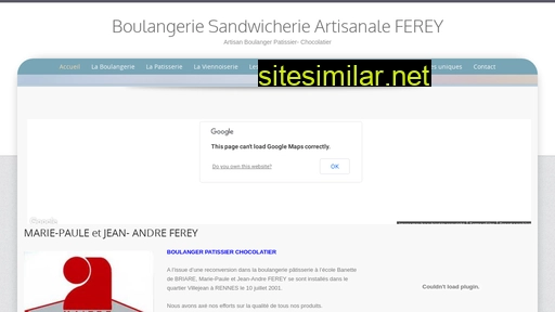boulangerie-sandwicherie-artisanale-ferey.fr alternative sites