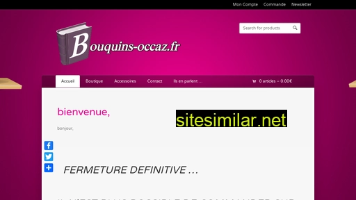 bouquins-occaz.fr alternative sites