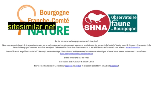 bourgogne-nature.fr alternative sites