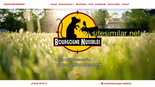 Bourgogne-nuisibles similar sites
