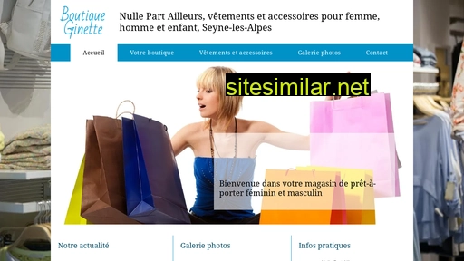 boutique-ginette.fr alternative sites