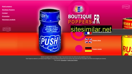 boutique-poppers.fr alternative sites
