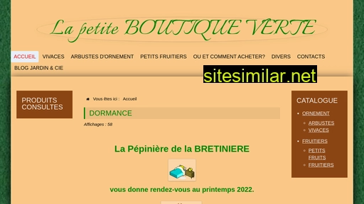 boutique-verte.fr alternative sites