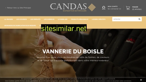 boutique.candas.fr alternative sites