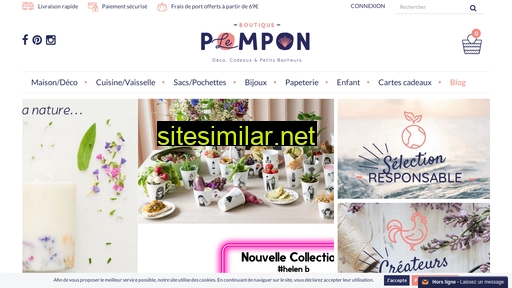 boutiquelepompon.fr alternative sites