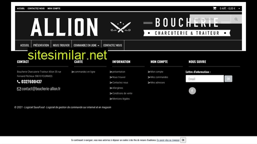 Boucherie-allion similar sites