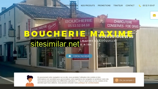 boucherie-maxime.fr alternative sites