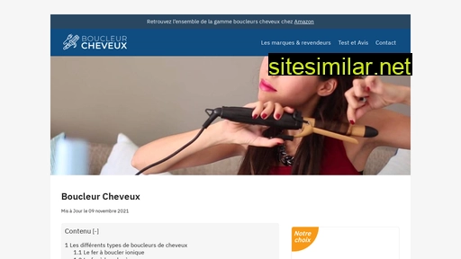 boucleur-cheveux.fr alternative sites