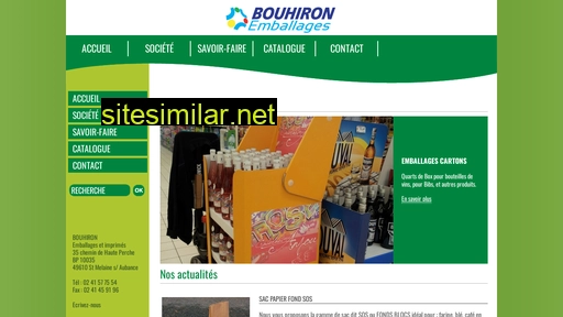 bouhiron-emballages.fr alternative sites