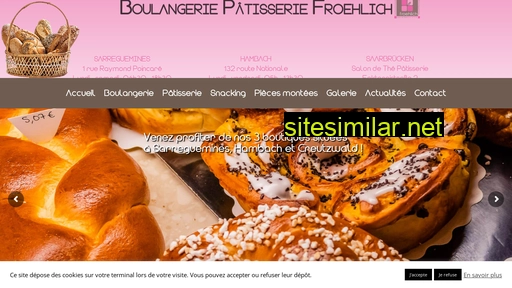 boulangeriepatisseriefroehlich.fr alternative sites