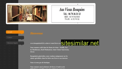 bouquiniste92.fr alternative sites