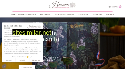 boutique-hasnaa-chocolats.fr alternative sites