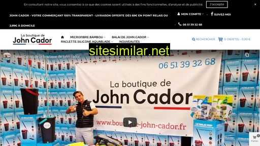 boutique-john-cador.fr alternative sites