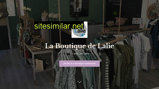 boutiquedelalie.fr alternative sites
