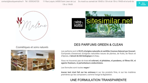 boutiquemaline.fr alternative sites