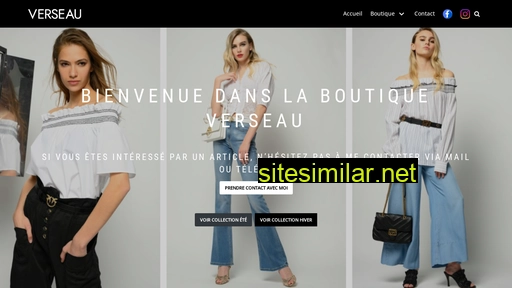 boutiqueverseau.fr alternative sites