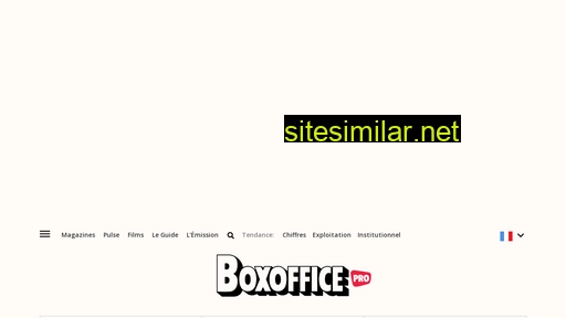 boxofficepro.fr alternative sites