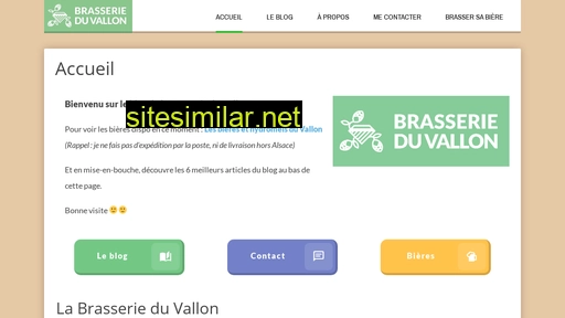 brasserieduvallon.fr alternative sites