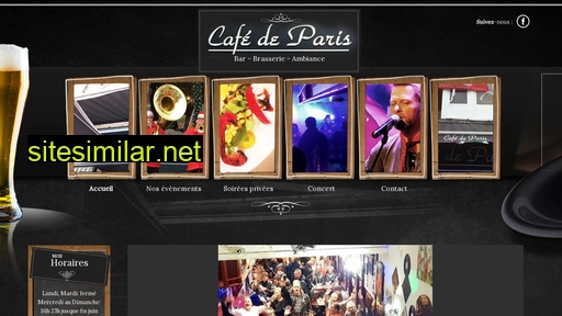 brasseriecafedeparis.fr alternative sites