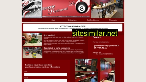 brasseriele8.fr alternative sites