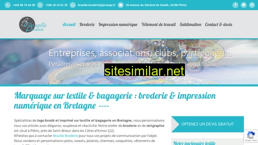 brazille-broderie.fr alternative sites