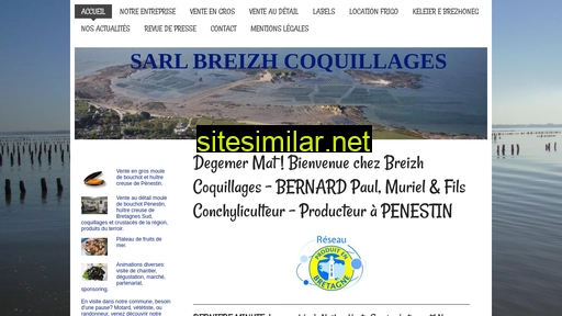 breizh-coquillages.fr alternative sites