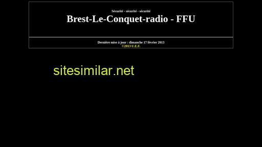 Brest-le-conquet-radio-ffu similar sites