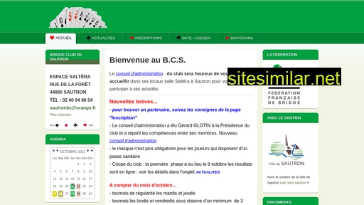 bridge-club-sautron.fr alternative sites
