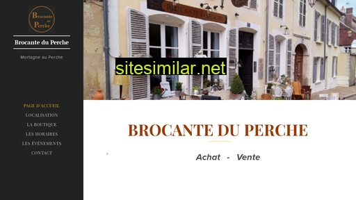 brocante-du-perche.fr alternative sites