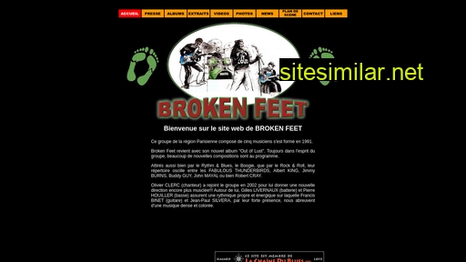 brokenfeet.fr alternative sites