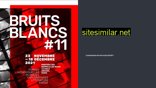 bruitsblancs.fr alternative sites