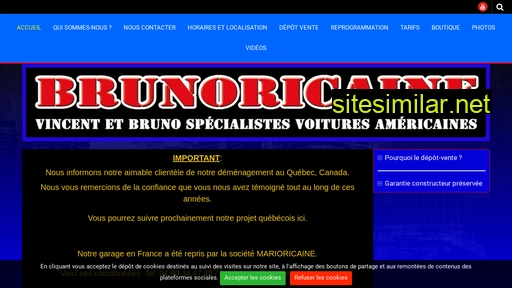 brunoricaine.fr alternative sites