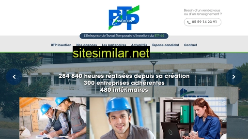 btpinsertion.fr alternative sites
