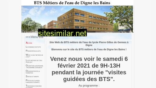 bts-metiers-deau-digne.fr alternative sites