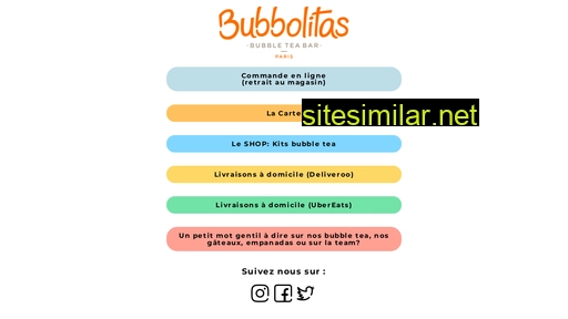 Bubbolitas similar sites