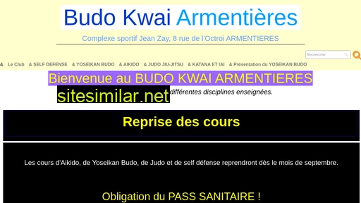 budokwaiarmentieres.fr alternative sites