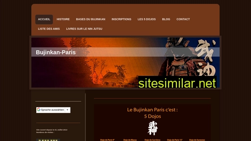 bujinkan-paris.fr alternative sites