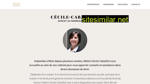 cabaillot-avocat-metz.fr alternative sites