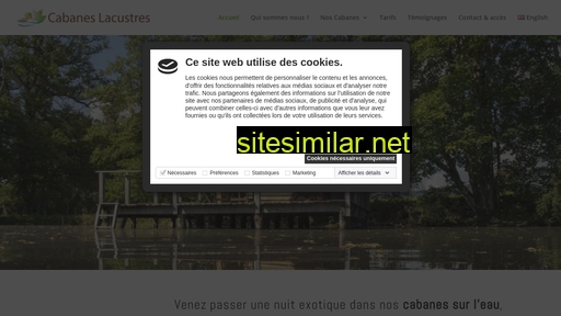 cabanes-lacustres.fr alternative sites
